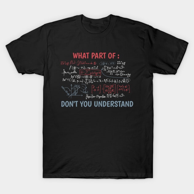 Funny maths quote T-Shirt by LR_Collections